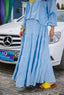 Breeze in baby blue skirt ONLY