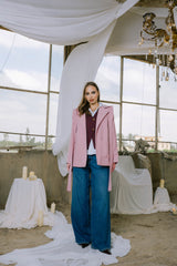 Shade jacket in pink