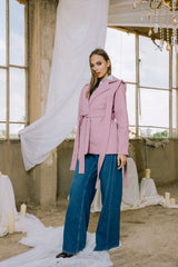 Shade jacket in pink