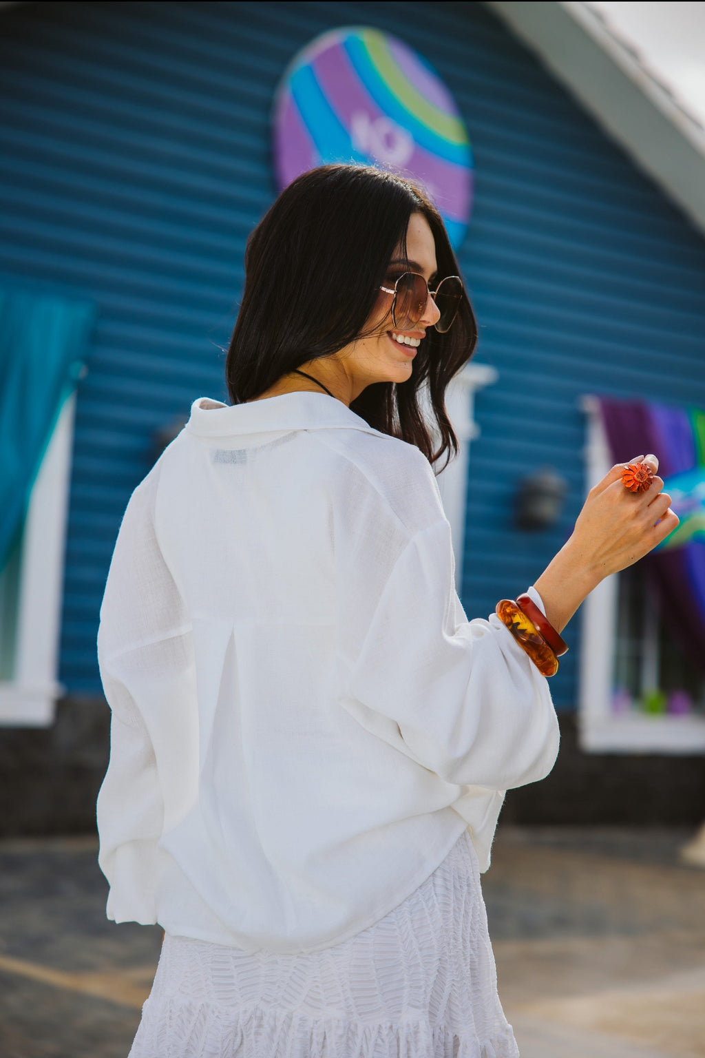 Primo shirt in white