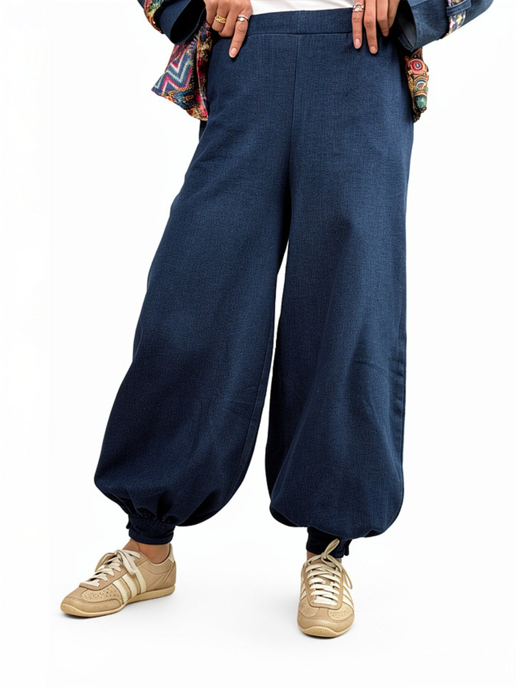 Leena pants in dark blue
