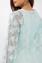 Waterfall blouse