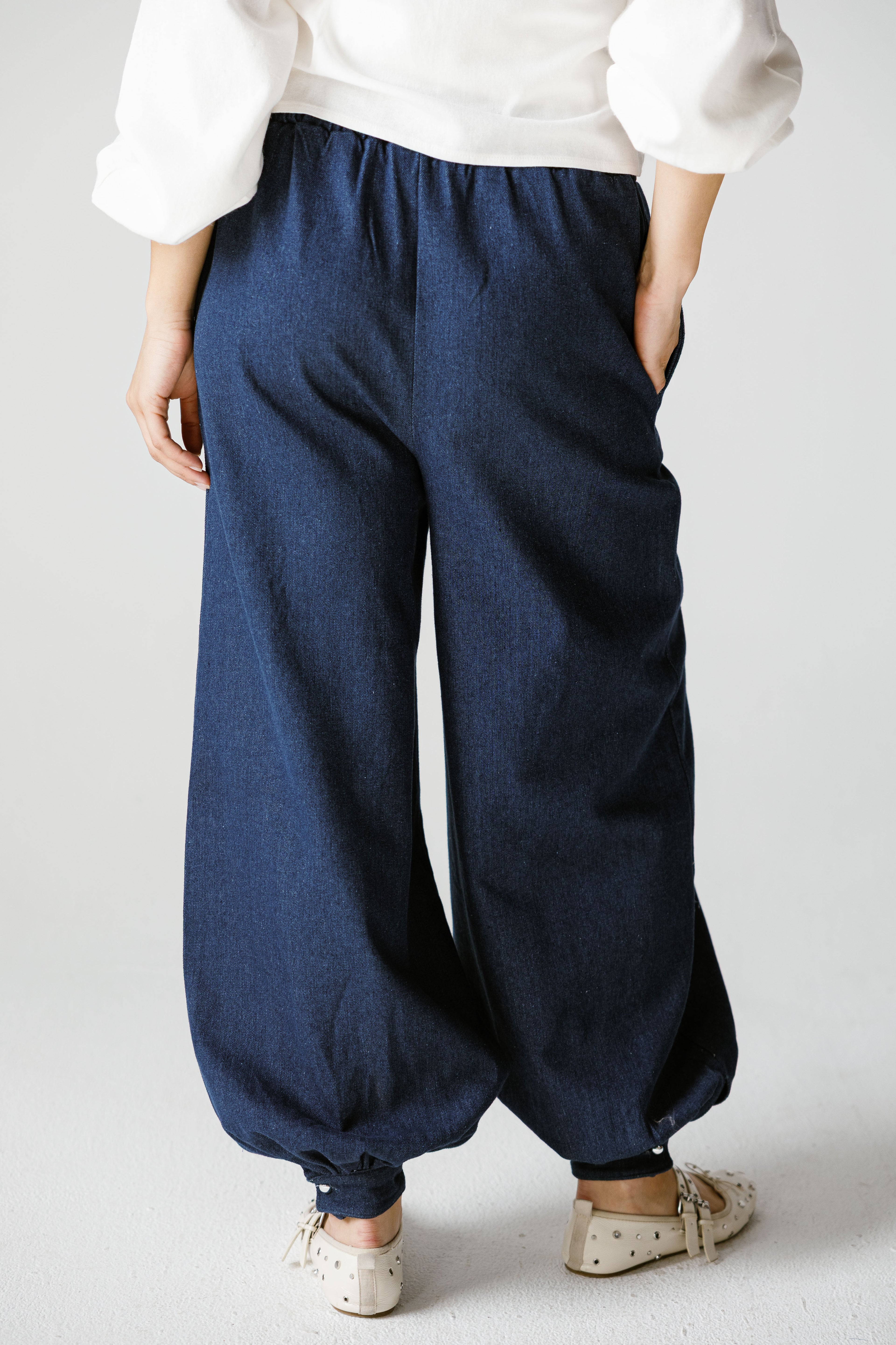 Leena pants in dark blue