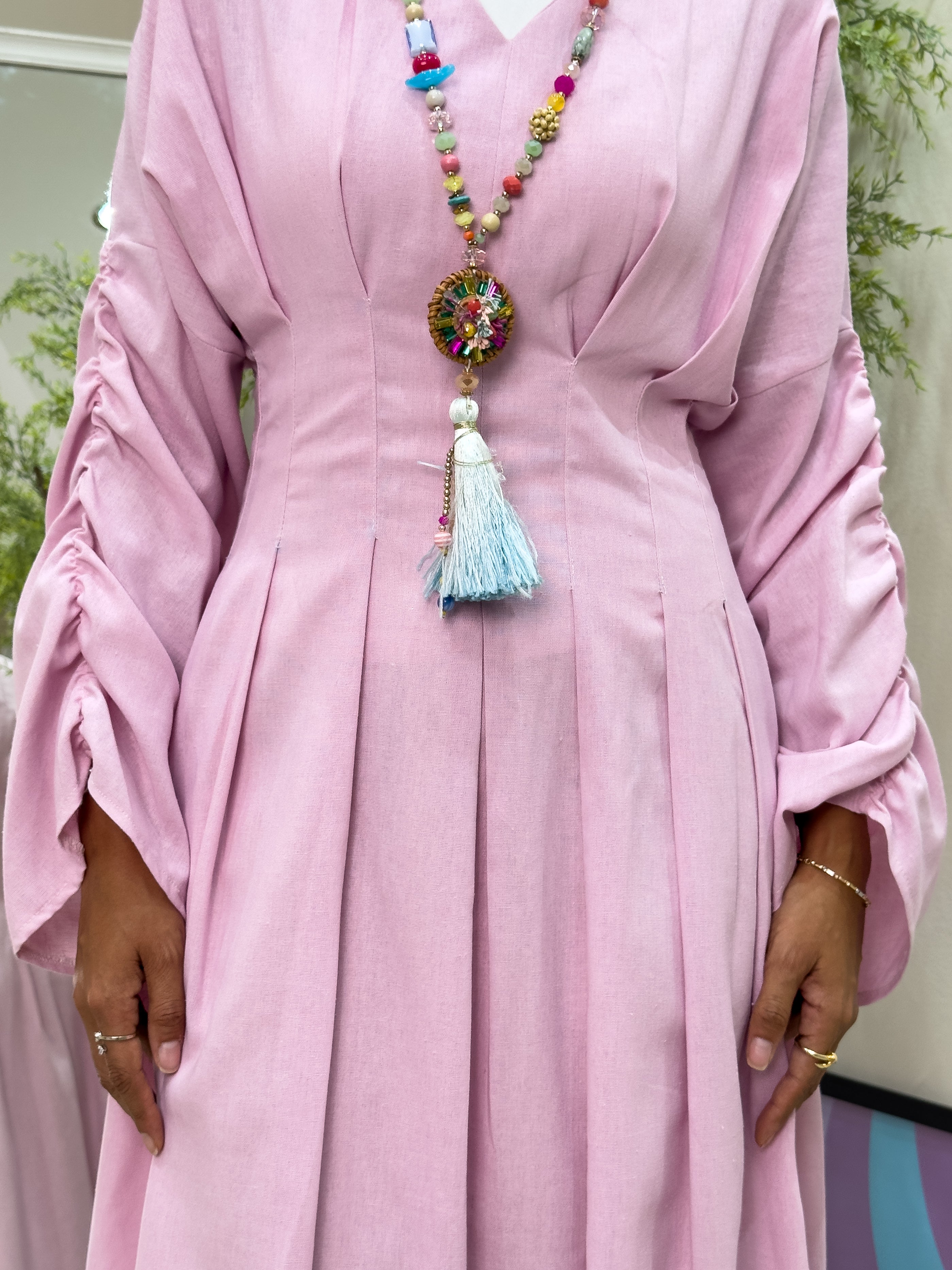 Comfort dress in pink