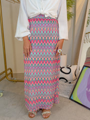 Flora knit skirt