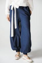 Leena pants in dark blue