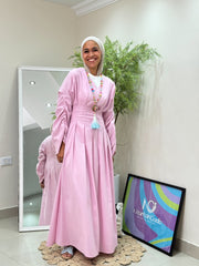 Comfort dress in pink