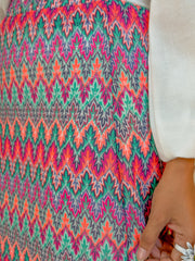 Flora knit skirt