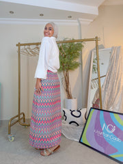 Flora knit skirt