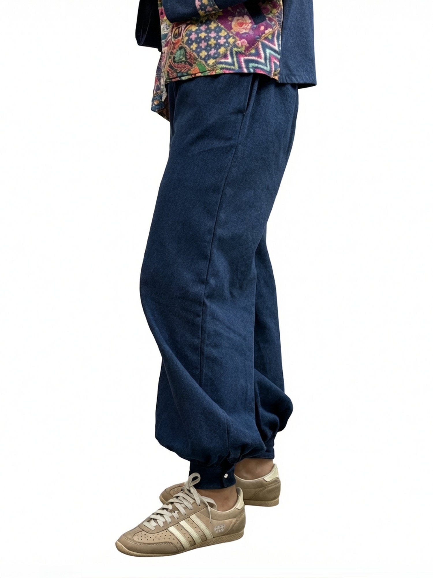 Leena pants in dark blue