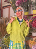 Primo shirt in “lime green”