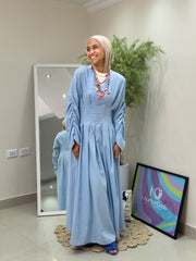 Comfort dress in baby blue