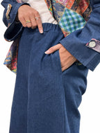 Leena pants in dark blue