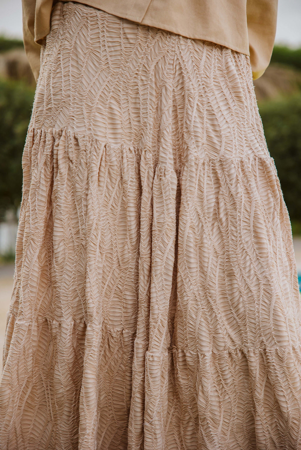 Breeze in beige skirt ONLY