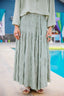 Breeze in sage skirt ONLY
