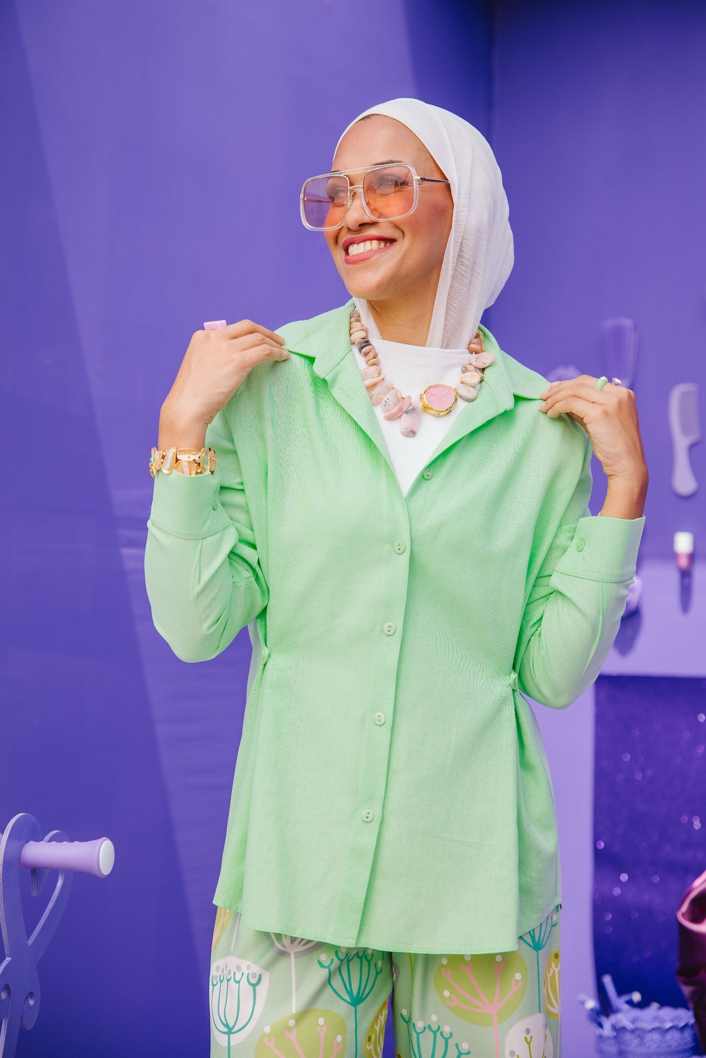 Joker in mint green Main image