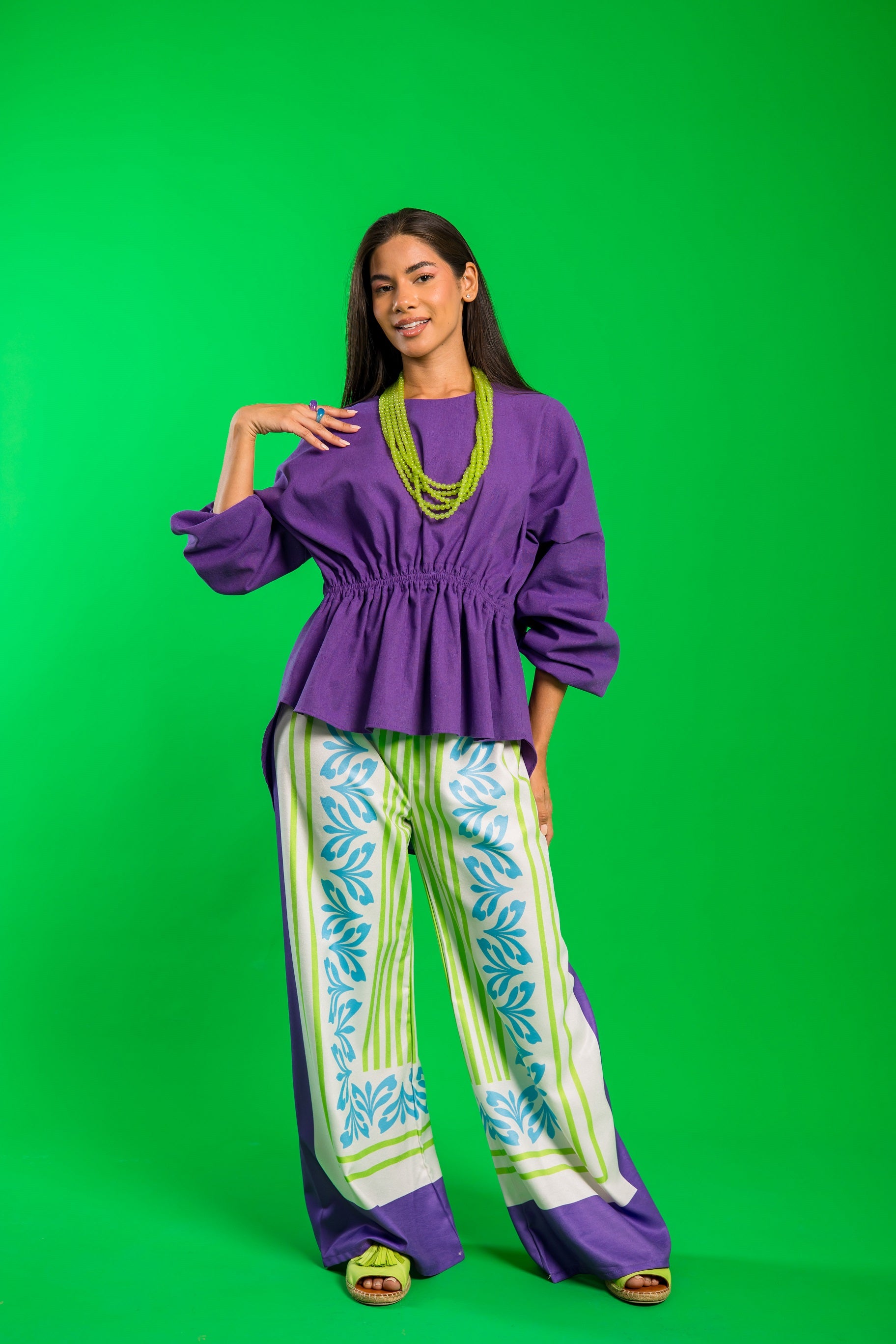 Rise pants