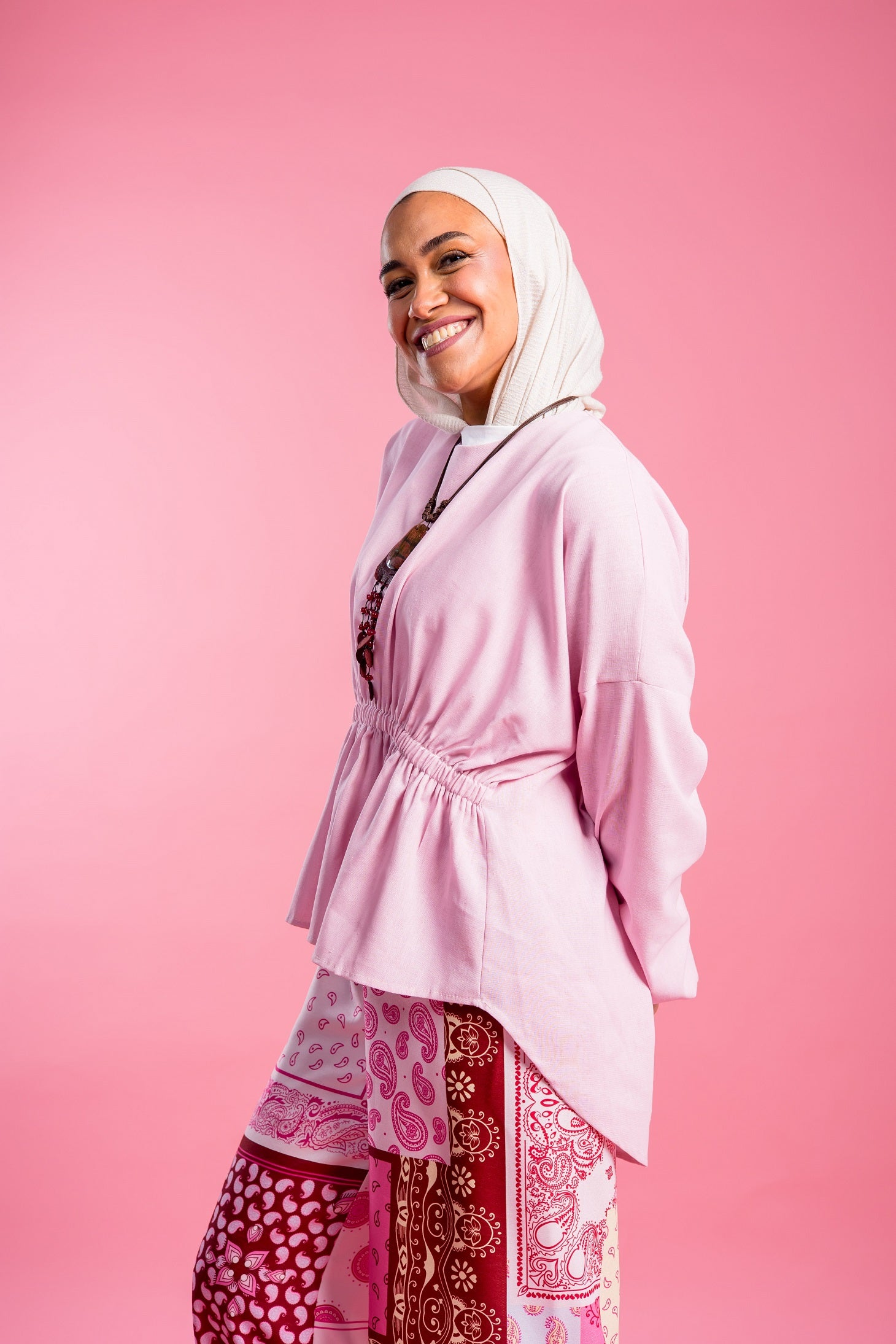 Desire shirt in pink Secondary image