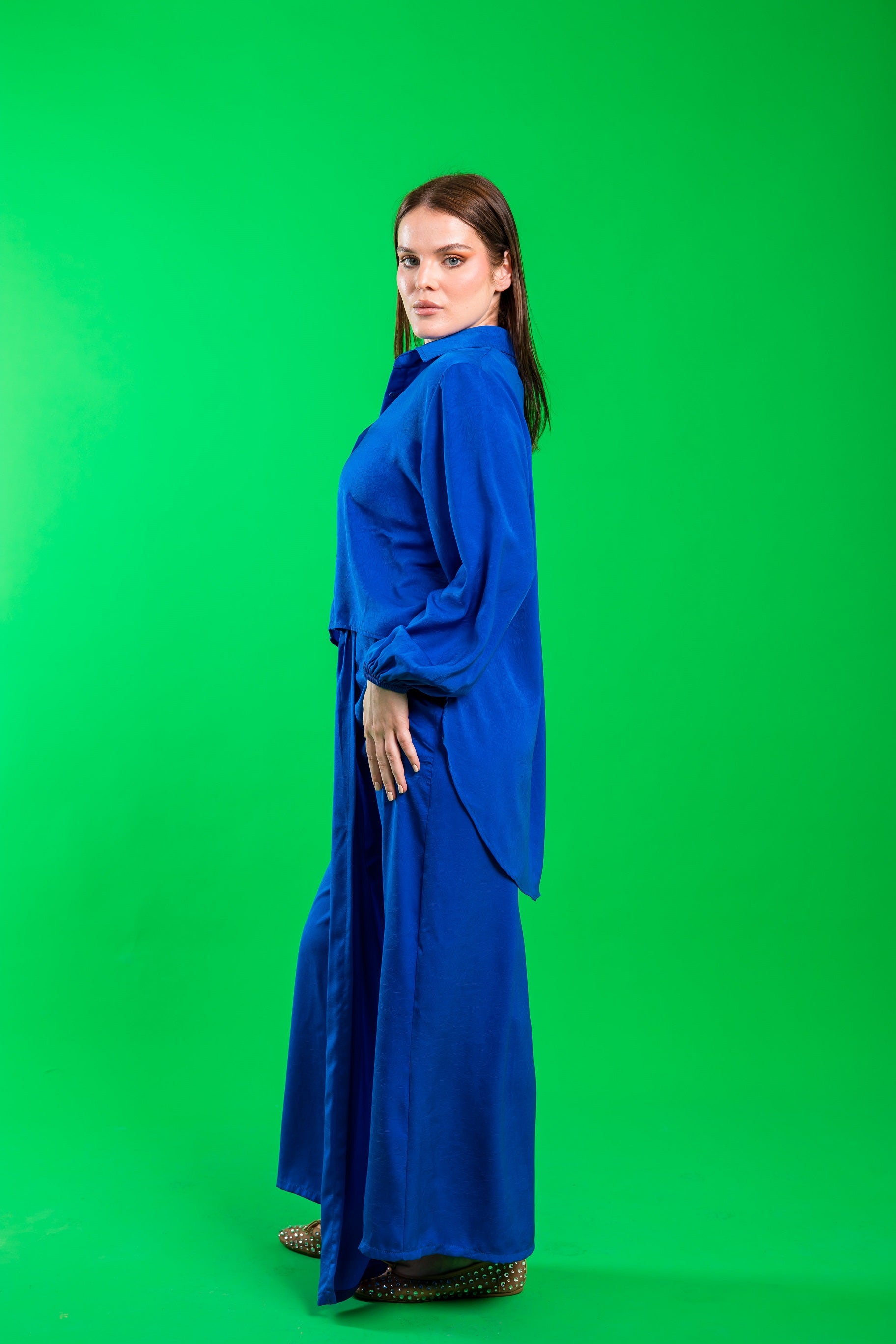 Peace set in blue