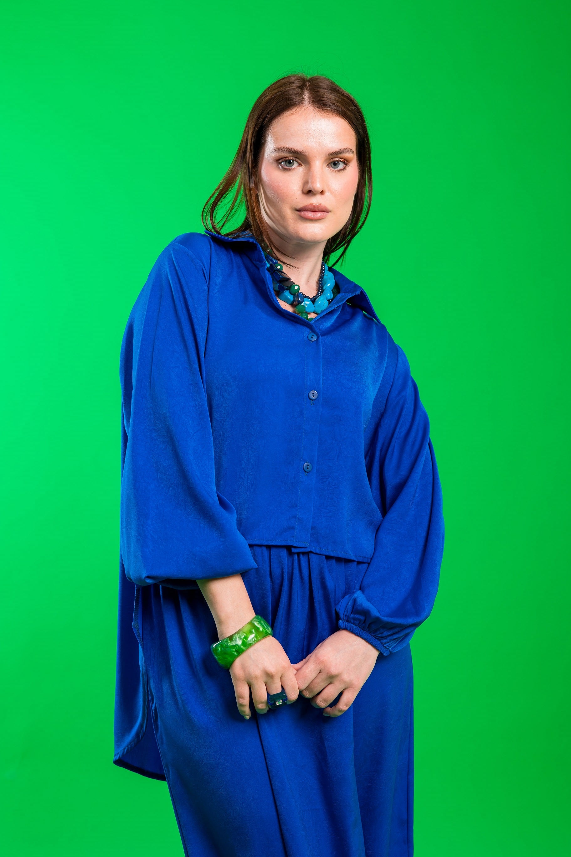 Peace set in blue