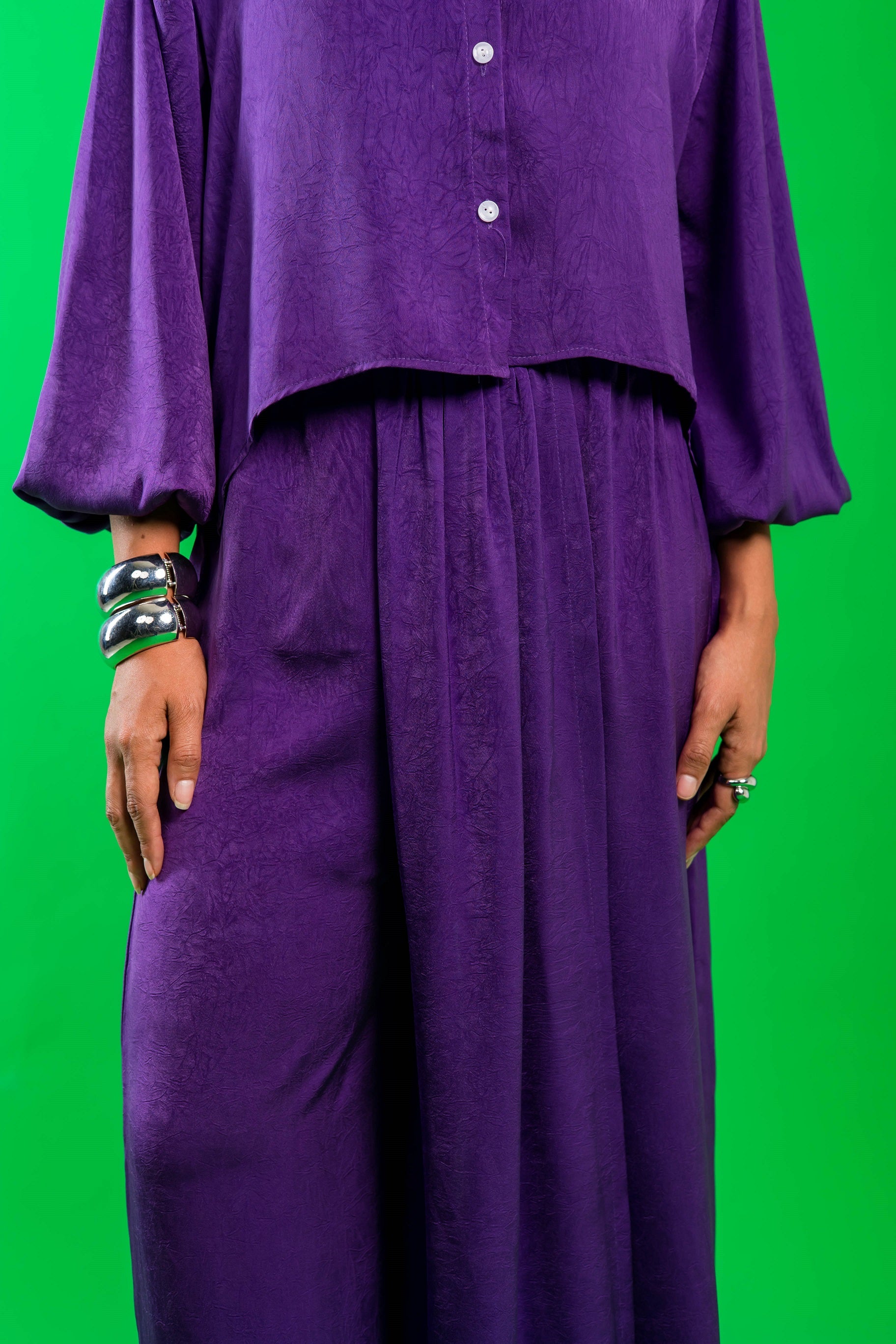 Peace set in purple