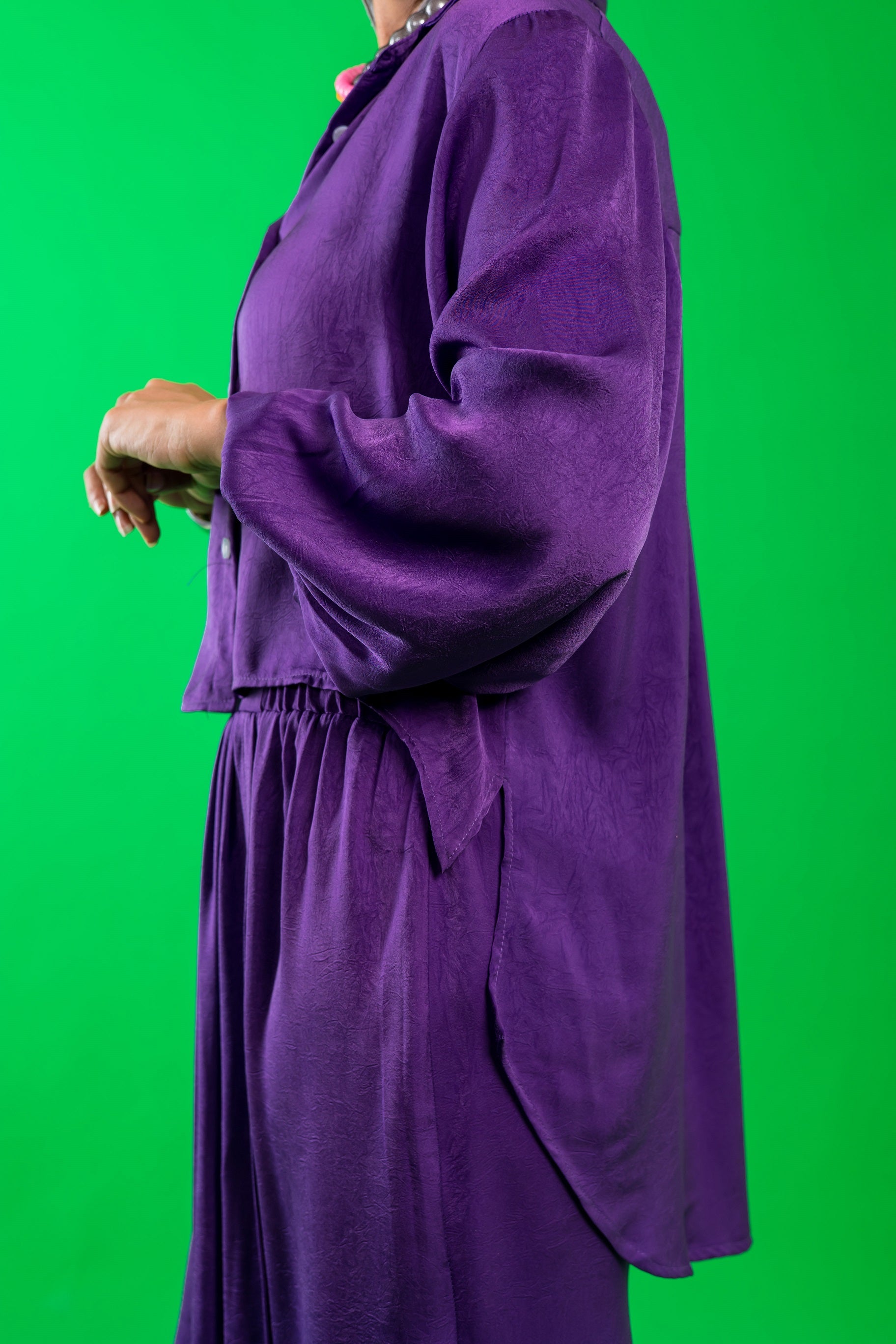 Peace set in purple