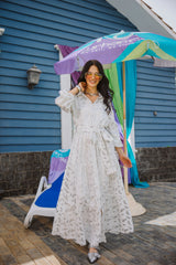 Feathery dress