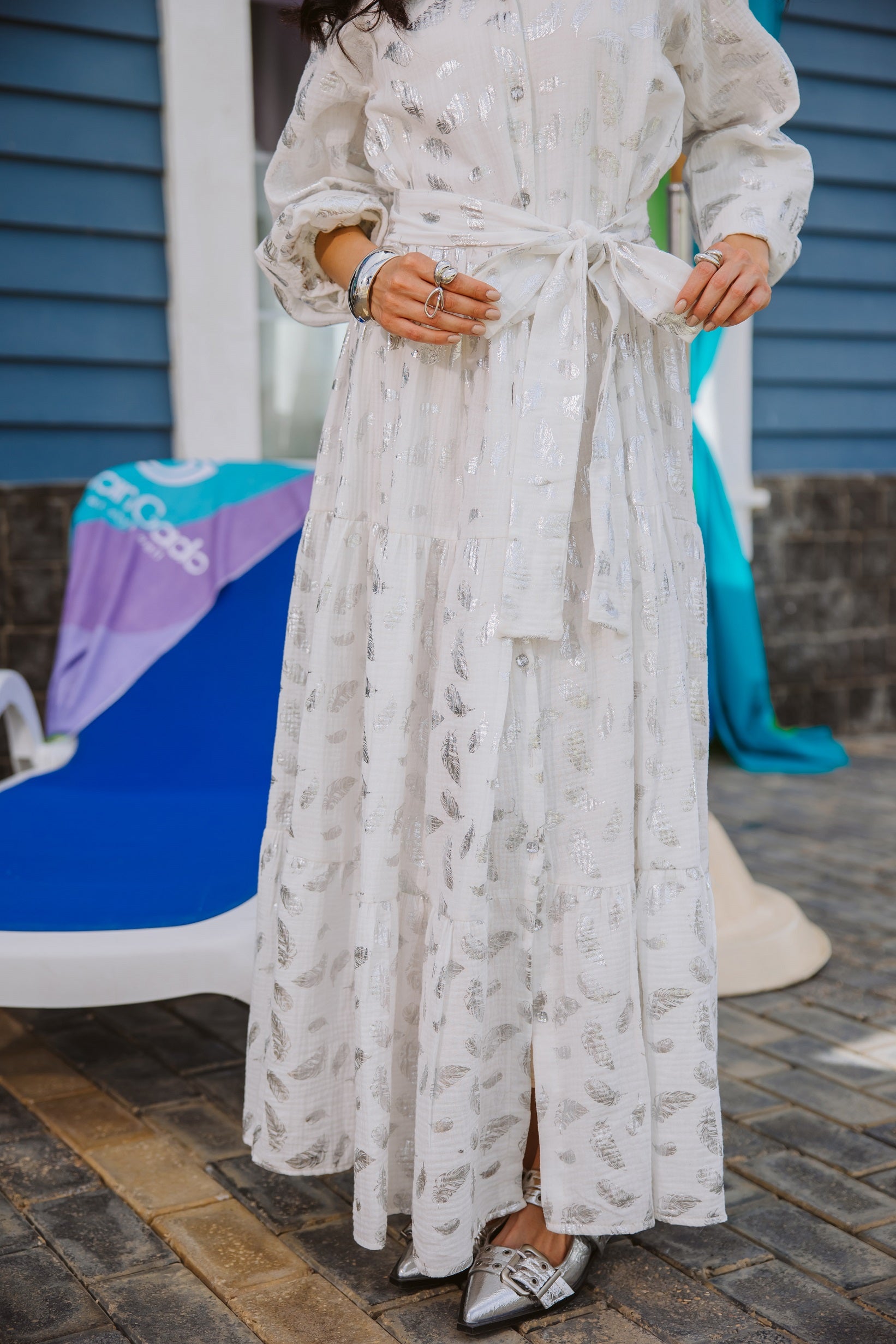 Feathery dress
