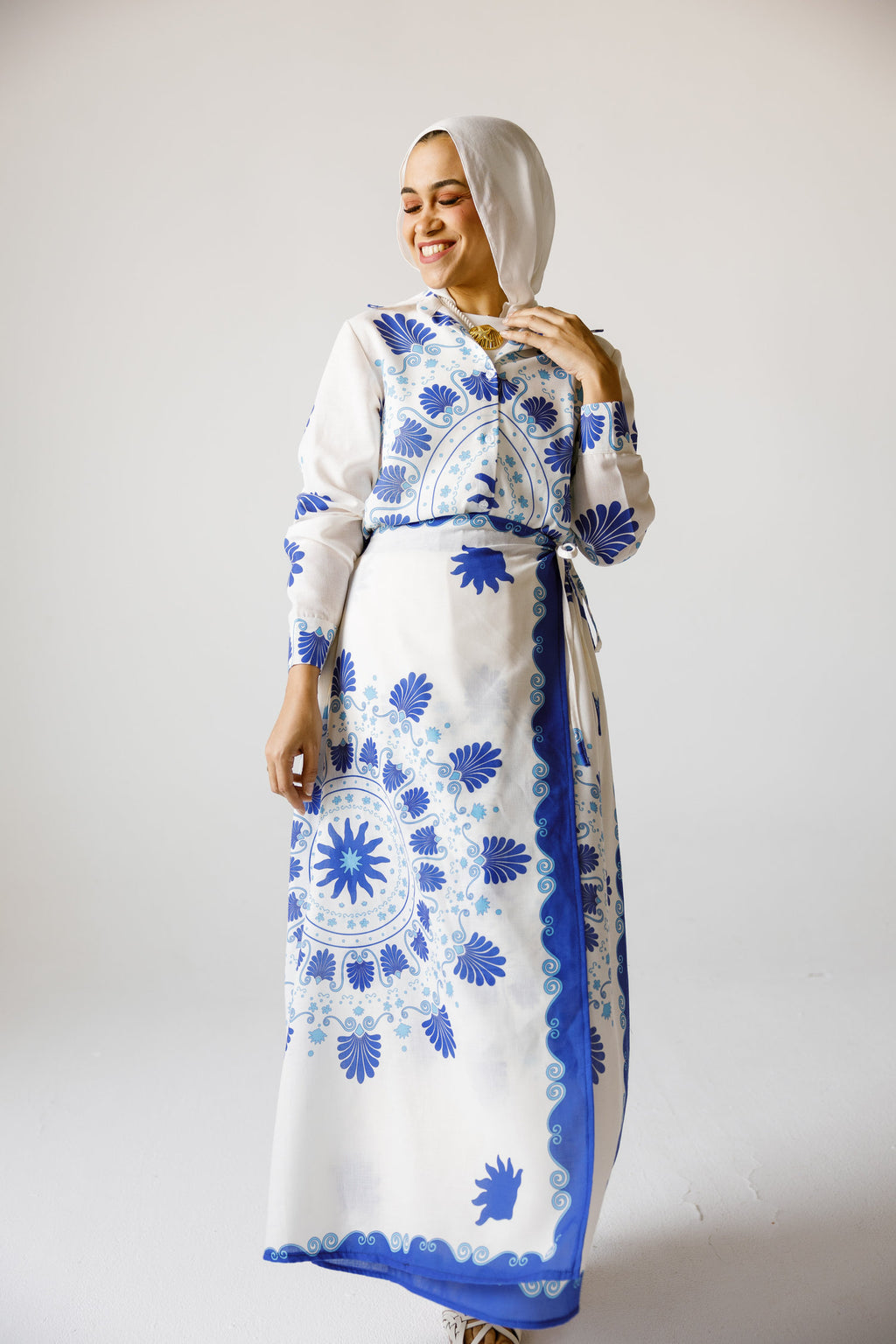 Ocean skirt set
