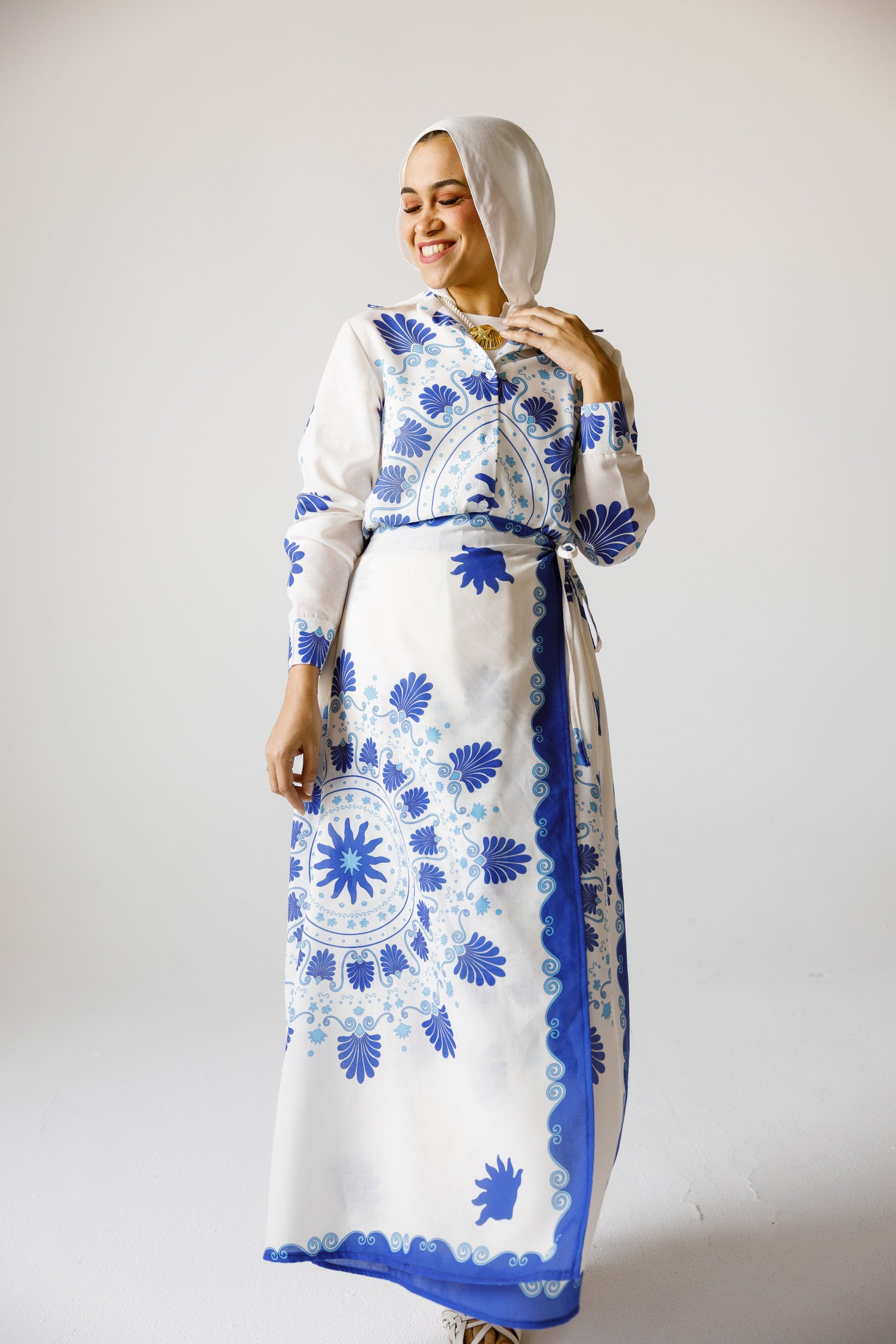 Ocean skirt set