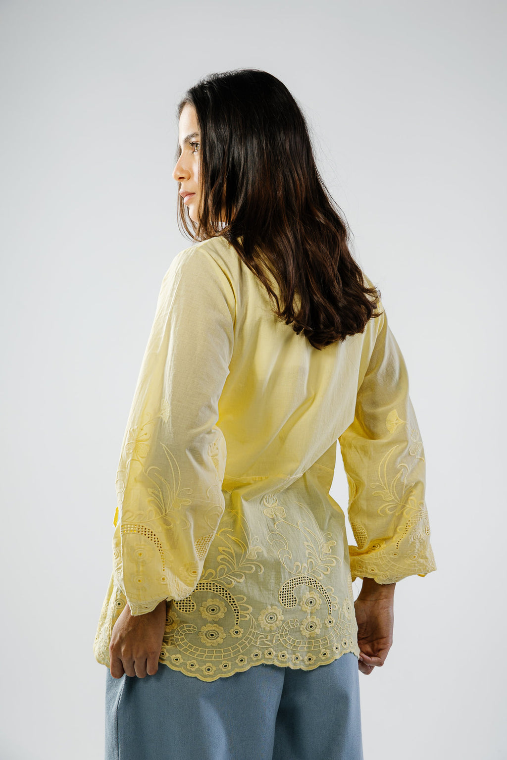 Jasmine shirt in yellow