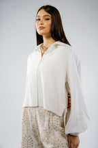 Luna shirt in offwhite