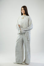 Azalea set in grey