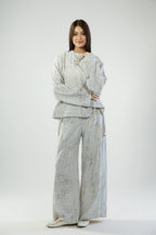Azalea set in grey