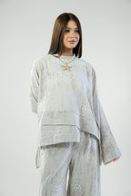 Azalea set in grey
