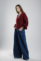 Softie in burgundy
