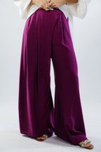 Orchid pants in magenta