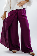 Orchid pants in magenta