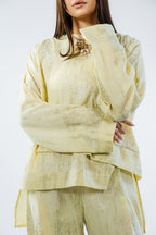 Azalea set in yellow