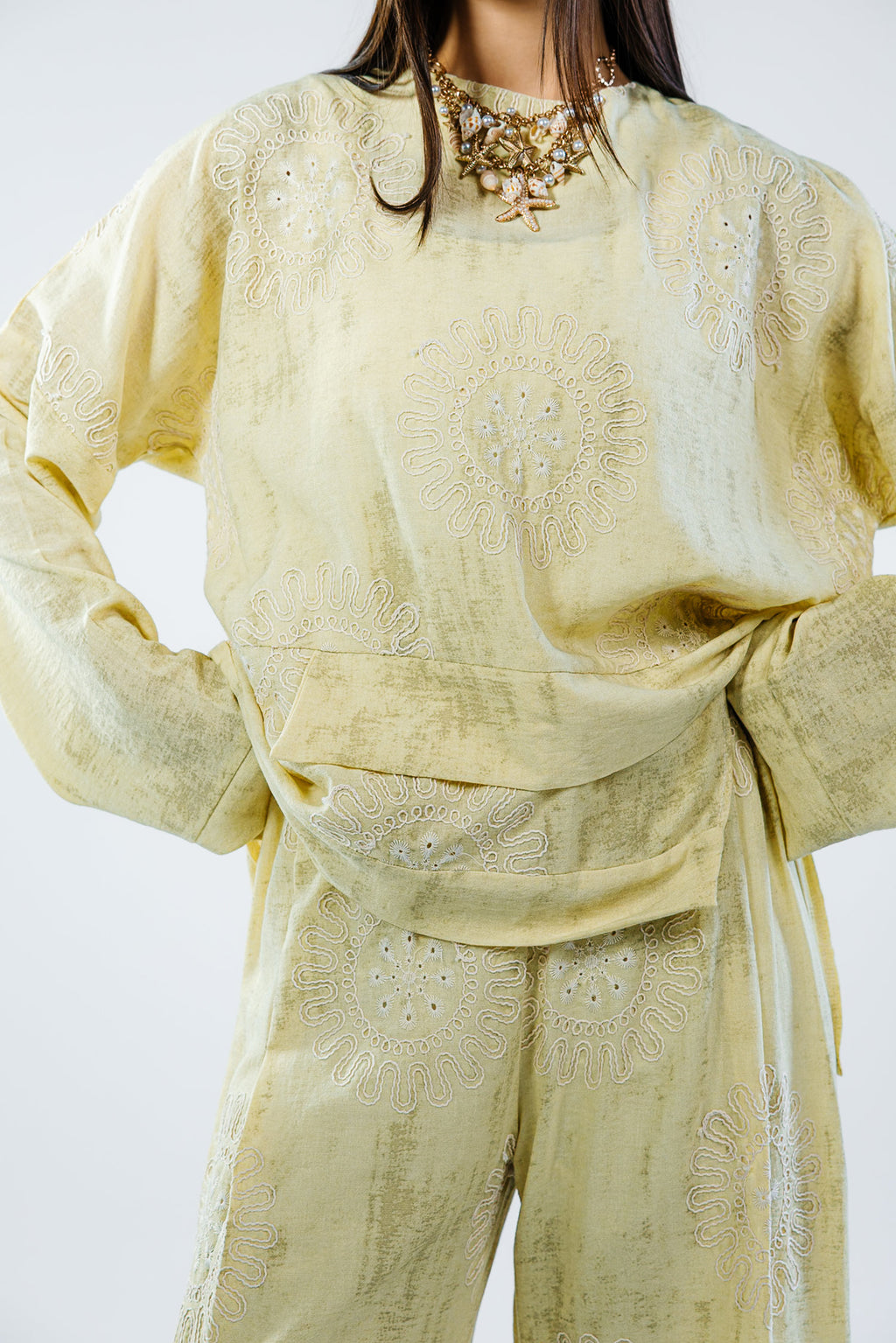Azalea set in yellow
