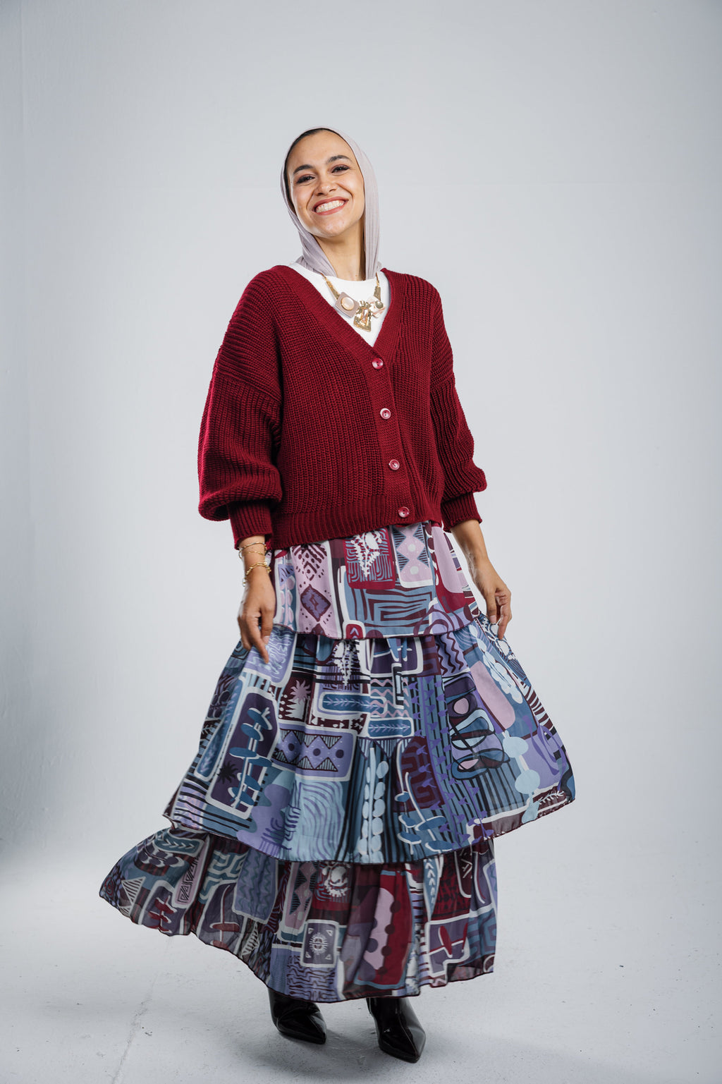 Mosaic skirt