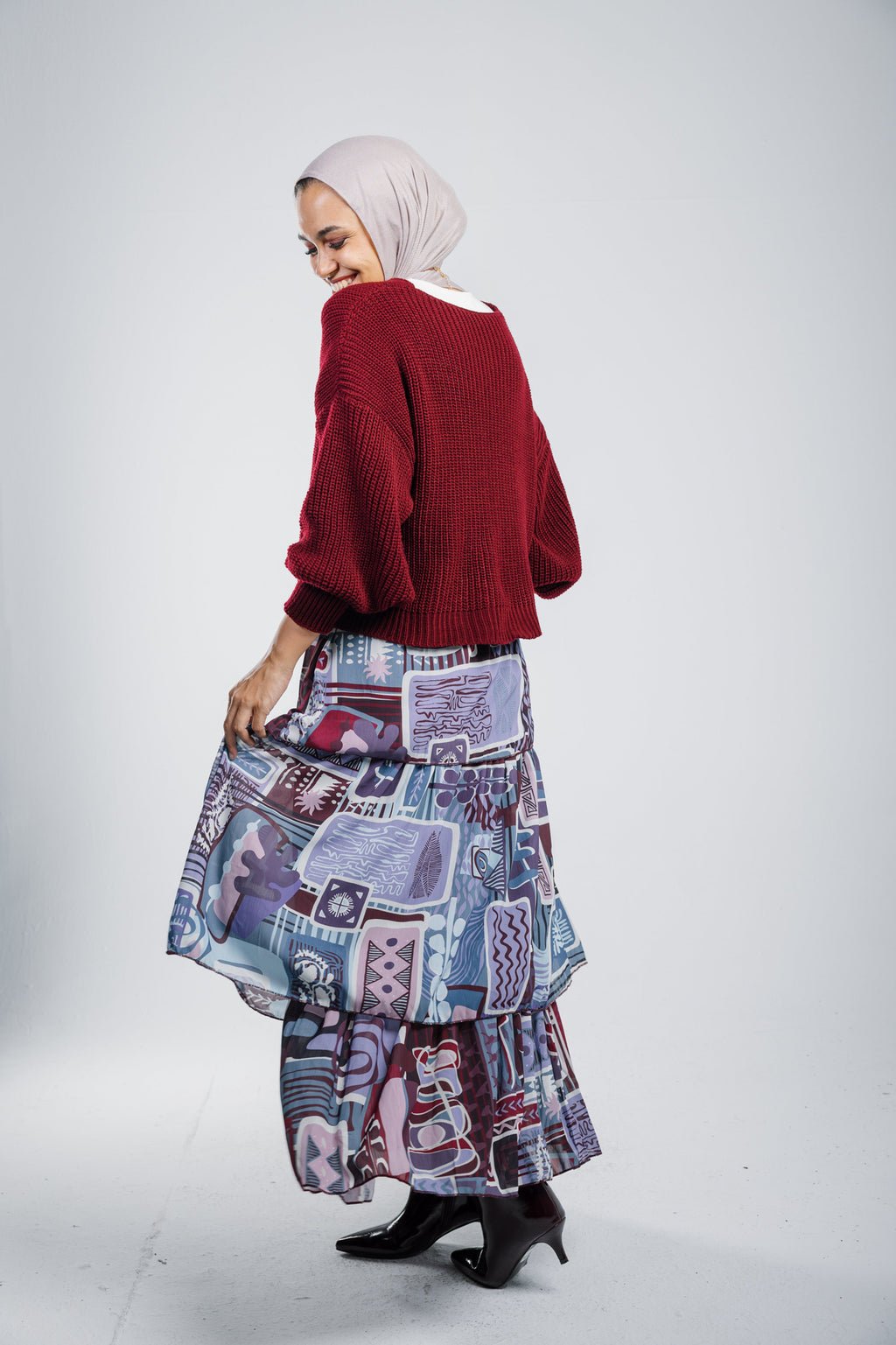 Mosaic skirt