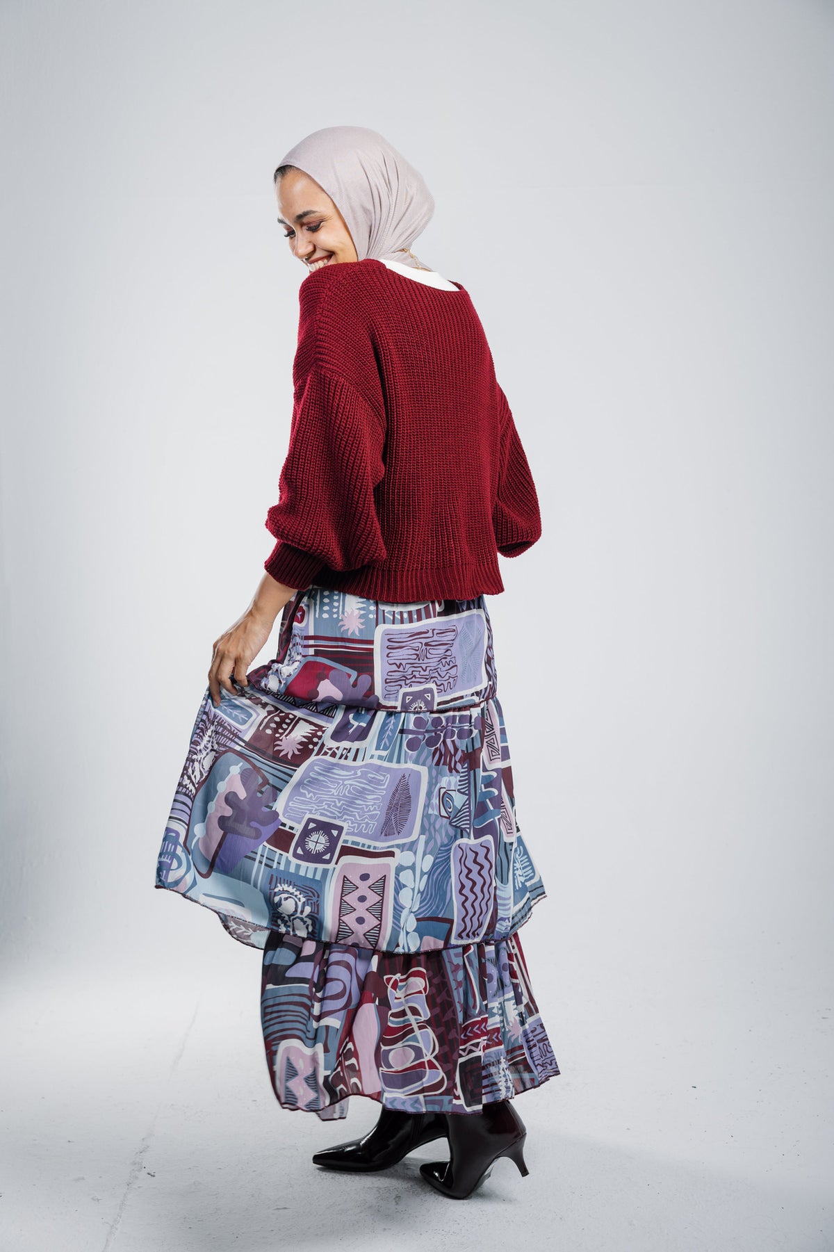 Mosaic skirt