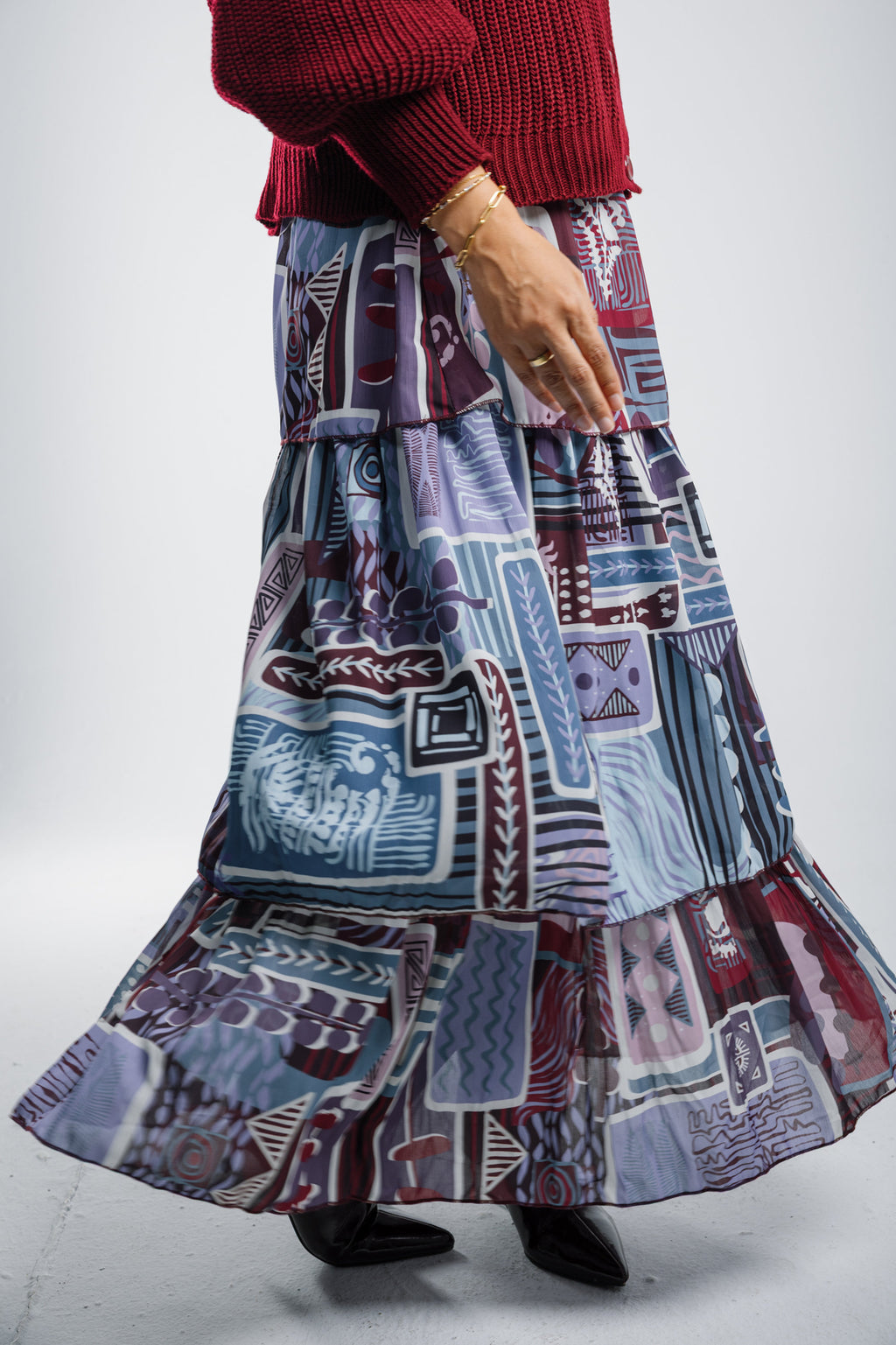 Mosaic skirt