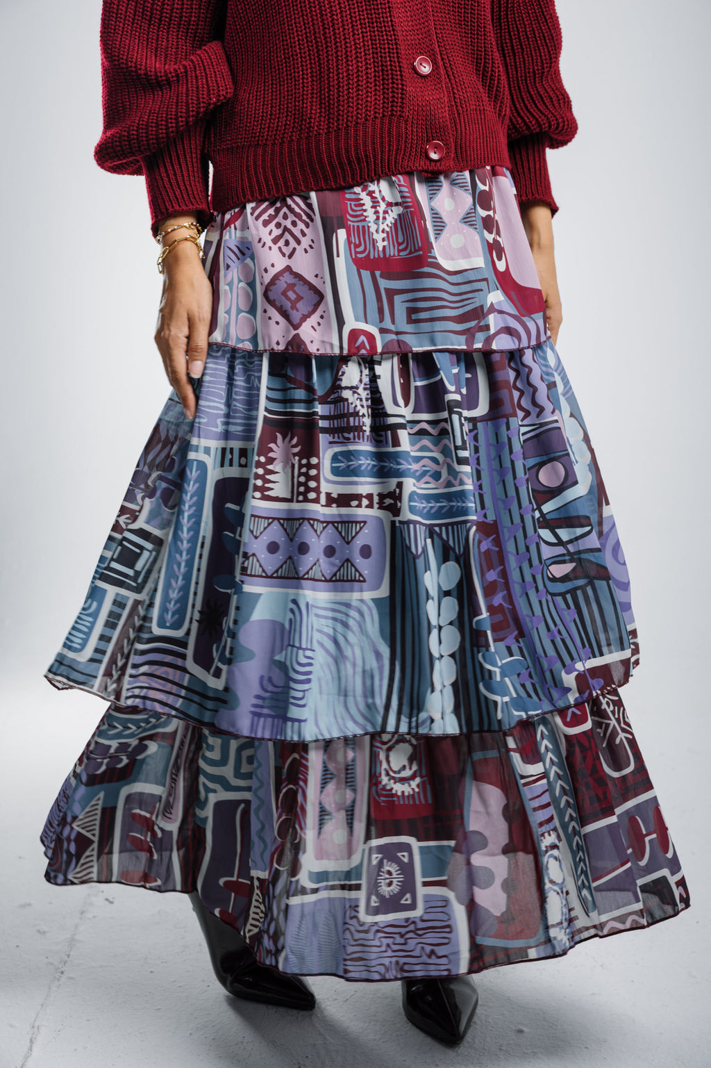 Mosaic skirt