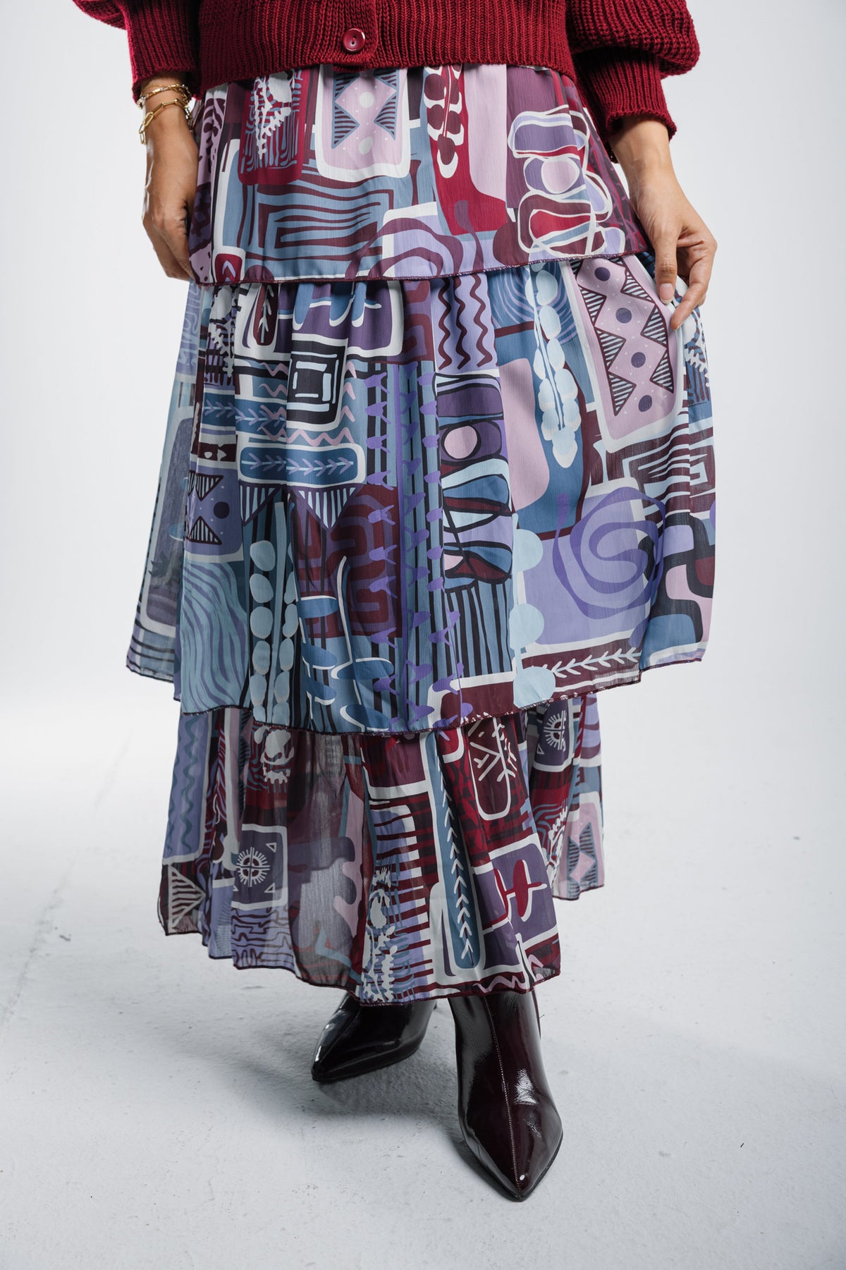 Mosaic skirt