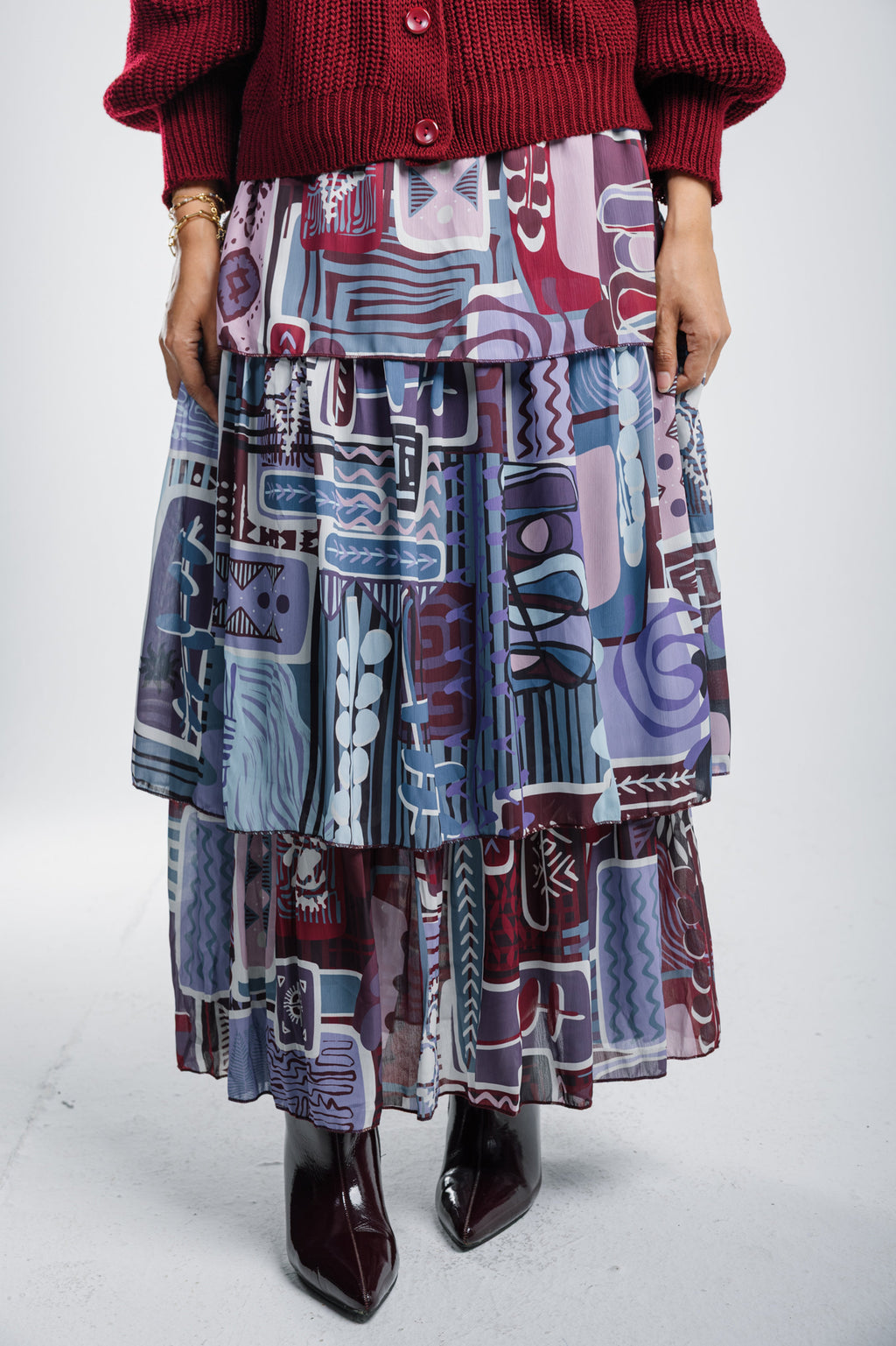 Mosaic skirt
