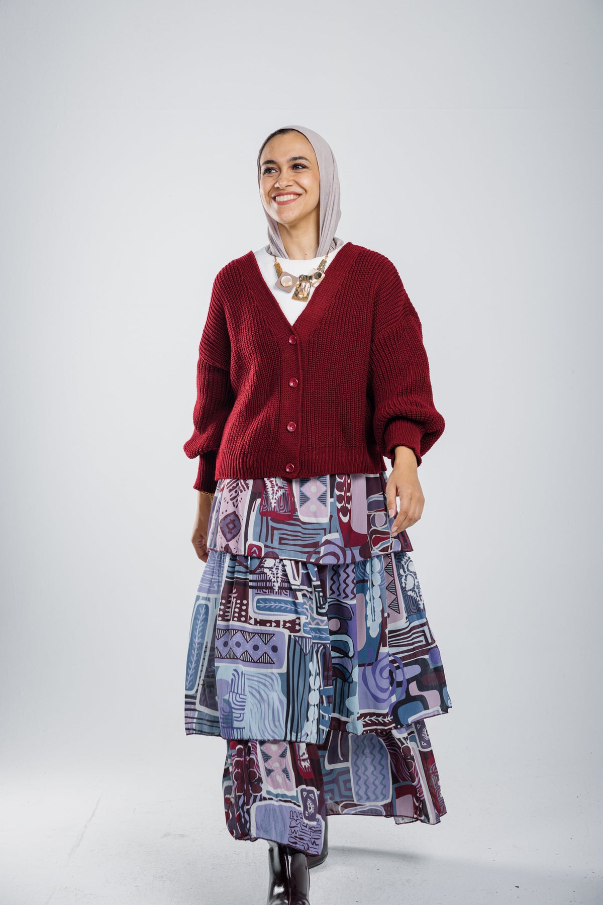 Mosaic skirt