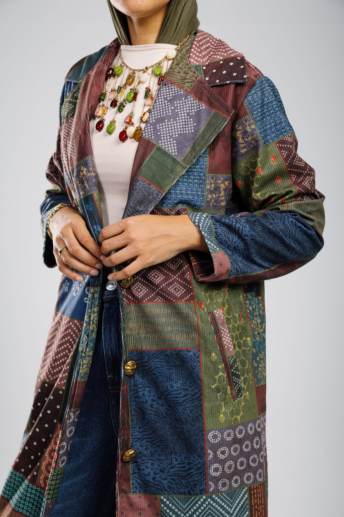 Glitchy coat