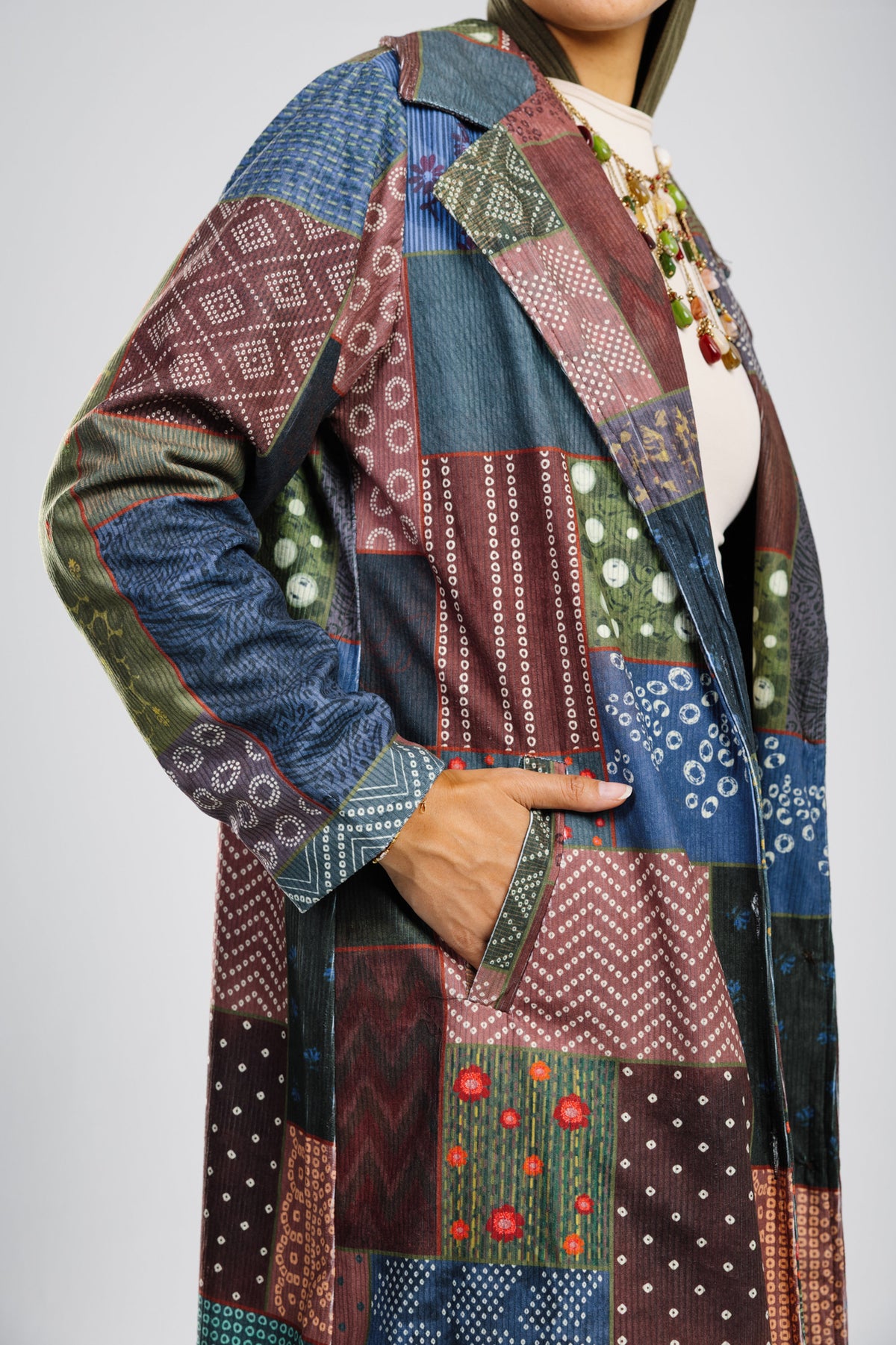 Glitchy coat